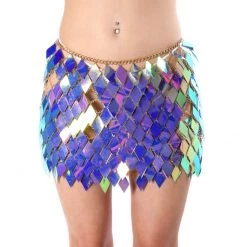 THE LUMI SHOP Violet Fantasy Jewelry Skirt SUMMER 2022