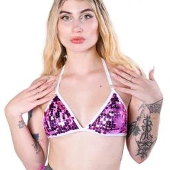 THE LUMI SHOP Magenta Sequin Set Sequin Sets