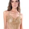 THE LUMI SHOP Gold Goddess Sequin Top SUMMER 2022