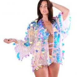 THE LUMi SHOP Unicorn Tears Sequin Kimono