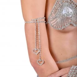 THE LUMI SHOP Gloves｜Arm | Ankle Diamond Heart Arm Cuff