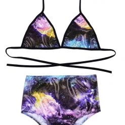 THE LUMi SHOP Bra Bikini Top - Cosmic Portal