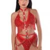 THE LUMI SHOP Red Devil Cross Body Harness 2 THE LUMI SHOP Red Devil Cross Body Harness