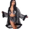 THE LUMI SHOP FULL OUTFIT - Black Disco (Set + Kimono)