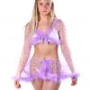 THE LUMI SHOP FUZZY 3D SETS Lilac Pixie Fuzzy 3D Set
