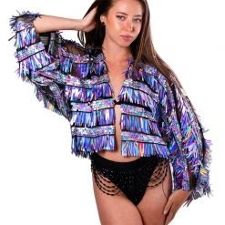 THE LUMi SHOP Special Sequin Kimonos Galactic Sequin Jacket