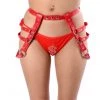 THE LUMI SHOP Red Rider Vegan Leather Harness