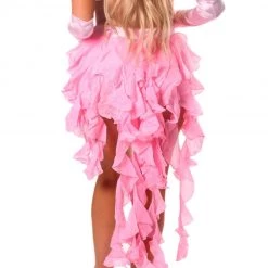 THE LUMI SHOP Baby Pink Long Wrap Skirt