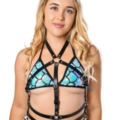THE LUMI SHOP HARNESSES & CHAINS Black Gossip Girl Harness