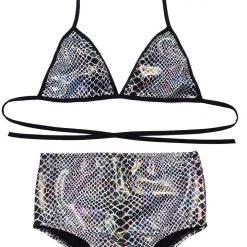 THE LUMi SHOP Bra Bikini Top - Disco Zebra Tops