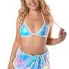 THE LUMi SHOP Cosmic Girl Sequin Set (Bra + Skirt)