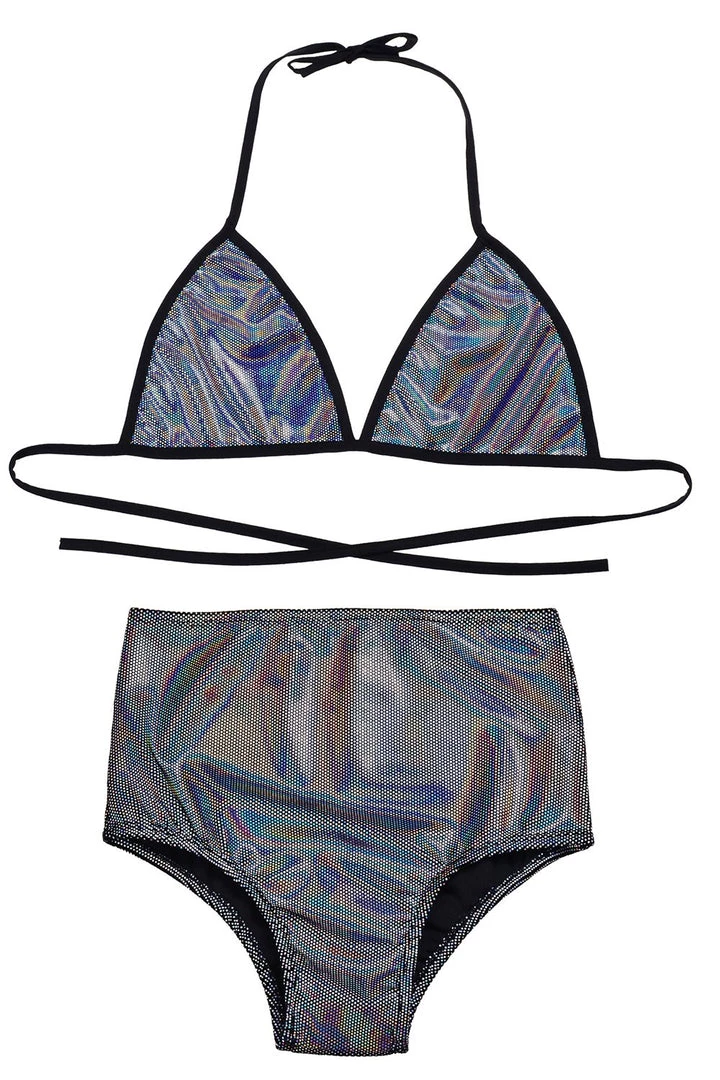 THE LUMi SHOP Bikini Bra Top - Holographic Dream 4 THE LUMi SHOP Bikini Bra Top - Holographic Dream
