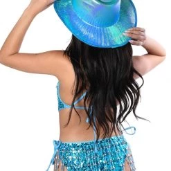 THE LUMI SHOP SUMMER 2022 Festival Sun Hat-Aqua