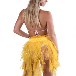 THE LUMI SHOP Lily Lace Long Wrap Skirt