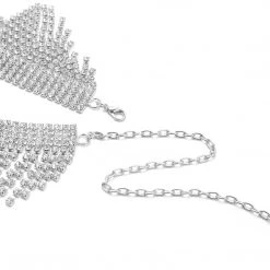 THE LUMi SHOP Crystal Rhinestone Jewelry Chain Belt