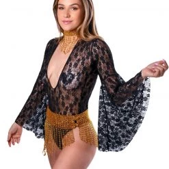 THE LUMI SHOP Gold Jewelry Chain Belt & Necklace