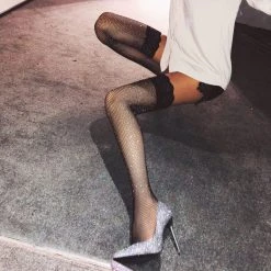 THE LUMi SHOP Diamond Rhinstone Stockings