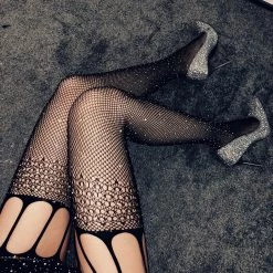 THE LUMi SHOP Diamond Fishnet Stockings