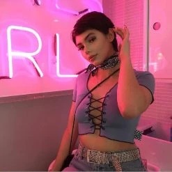 THE LUMi SHOP Crystal Rhinestone Body Jewelry Chain Belt