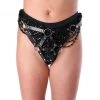 THE LUMI SHOP Toxic Black Harness Bottoms