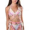 THE LUMI SHOP Sequin Sets Miss Pink Vegan Leather Harness Set