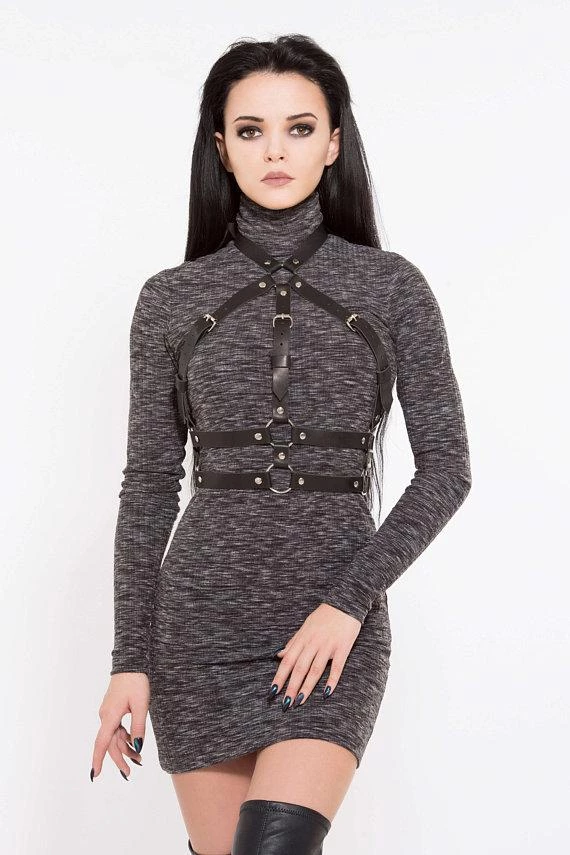 THE LUMi SHOP Alien Space Vegan Leather Harness Belt HARNESSES & CHAINS 5 THE LUMi SHOP Alien Space Vegan Leather Harness Belt HARNESSES & CHAINS