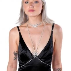 THE LUMI SHOP Butterfly Rhinestone Body Jewelry Rhinestone Collection