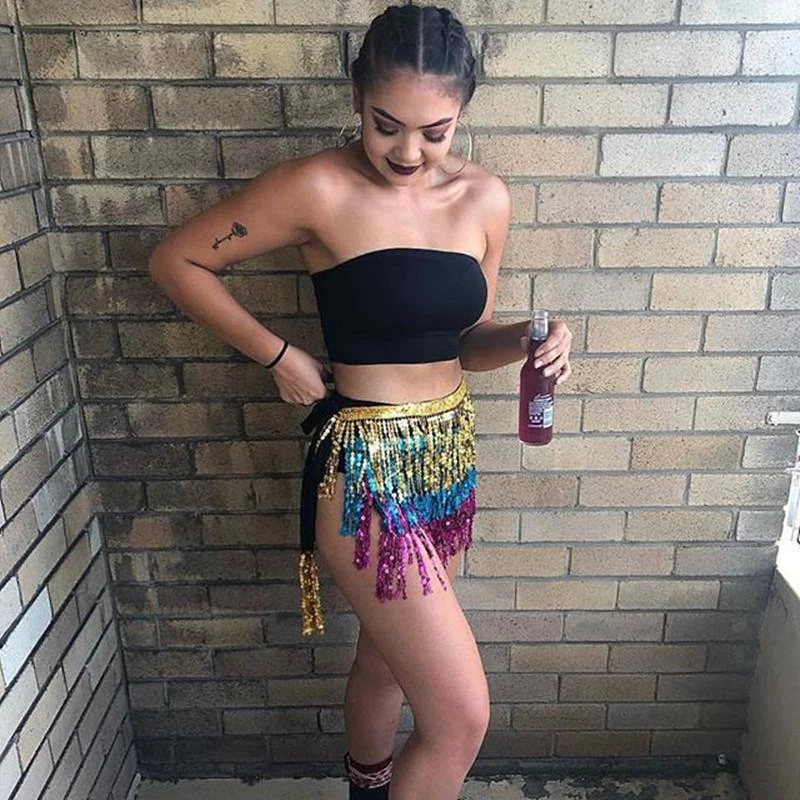 THE LUMi SHOP Sequin Skirts Spring Awake Holographic Sequin Skirt 7 THE LUMi SHOP Sequin Skirts Spring Awake Holographic Sequin Skirt