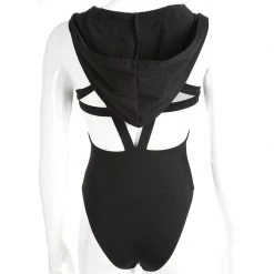 THE LUMi SHOP Killerstar Hood Bodysuit Bodysuits