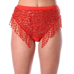 THE LUMI SHOP SUMMER 2022 Hand Stitched Sequin High Waisted Bottoms- Valentine