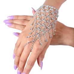 THE LUMI SHOP Diamond Crystal Hand Glove Gloves｜Arm | Ankle