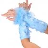 THE LUMI SHOP Baby Blue Daisy Fuzzy 3D Sleeves
