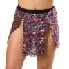 THE LUMi SHOP Sequin Skirts Sugar Plum Open Front Sequin Skirt