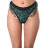THE LUMi SHOP Hand Stitched Sequin Cheeky Bottoms- Chameleon HAND-STITCHED