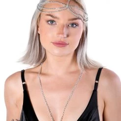 THE LUMI SHOP Rhinestone Head Jewelry Piece Rhinestone Collection