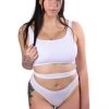 THE LUMI SHOP White Cutout Bodysuit Bodysuits