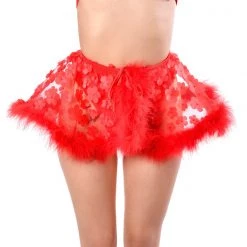 THE LUMI SHOP SUMMER 2022 Cherry Blossom 3D Fuzzy Skirt