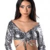 THE LUMI SHOP SUMMER 2022 Metallic Pearl Snake Top