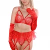 THE LUMI SHOP Cherry Lingerie Lace Set (3 Pcs) SUMMER 2022 2 THE LUMI SHOP Cherry Lingerie Lace Set (3 Pcs) SUMMER 2022