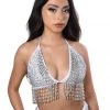 THE LUMi SHOP Hand Stitched Sequin Bra Top - Moonlight HAND-STITCHED 2 THE LUMi SHOP Hand Stitched Sequin Bra Top - Moonlight HAND-STITCHED