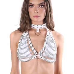 THE LUMI SHOP White Angel Harness Chain Set