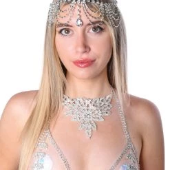 THE LUMI SHOP Rhinestone Collection Diamond Jewel Head Piece