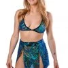 THE LUMi SHOP Sequin Sets Mermaid Handcrafted Sequin Set (Top & Skirt)