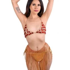 THE LUMI SHOP Empress Red Jewel Top SUMMER 2022