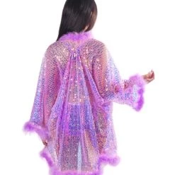 THE LUMI SHOP SPRING 2022 FULL OUTFIT - Lilac Dreams (Bodysuit + Kimono)