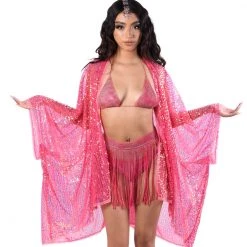 THE LUMI SHOP FULL OUTFIT-Queen Rose (Set+Kimono) FULL OUTFITS