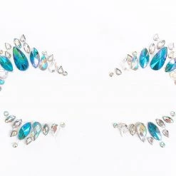 THE LUMi SHOP Kawaii Beach Rhinestone Crystal Face Jewels