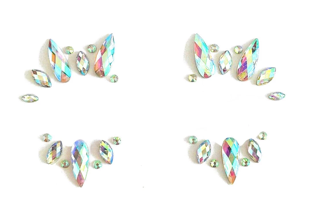 THE LUMi SHOP Crystal Tears Rhinestone Crystal Face Jewels 3 THE LUMi SHOP Crystal Tears Rhinestone Crystal Face Jewels
