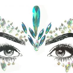 THE LUMi SHOP Ocean Muse Rhinestone Crystal Face Jewels
