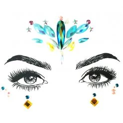 THE LUMi SHOP Creamy Sunday Rhinestone Crystal Face Jewels